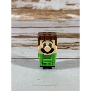 LEGO Super Mario Luigi Figure 71387 Starter Course Used Missing Parts No Box